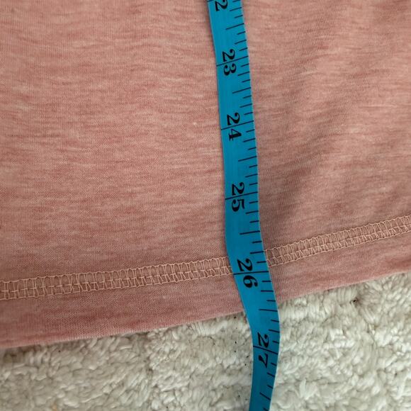 Automet Women's Size XL Pink Top Blouse Tunic Long Sleeve Casual Athleisure - Picture 9 of 10